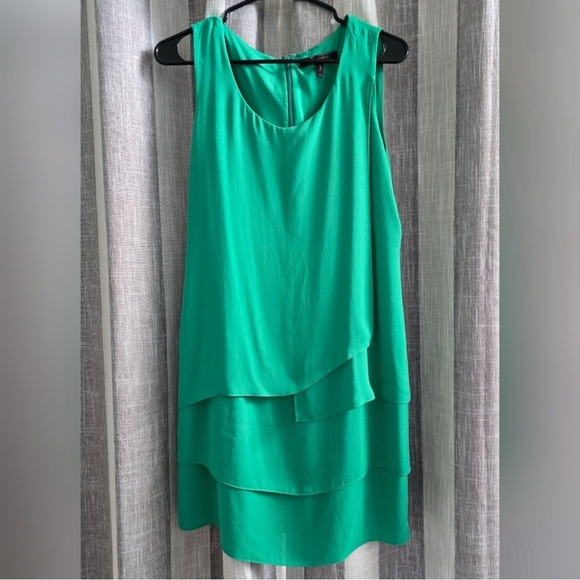 BCBG MAX AZRIA EMERALD HALEY SLEEVELESS DRESS WQR63E06/M783A SZ 4 - Picture 1 of 4